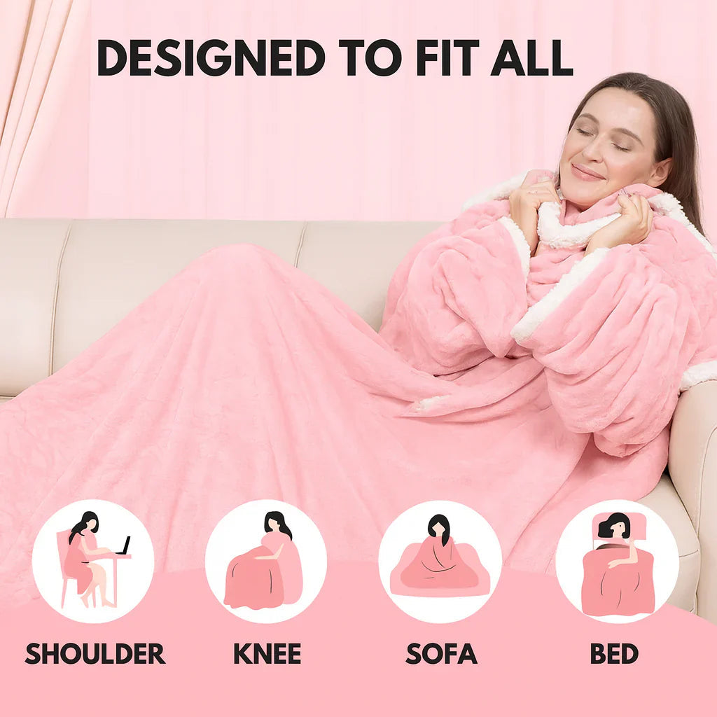 Aurionco HeatHug Blanket™ – Wearable Heated Comfort